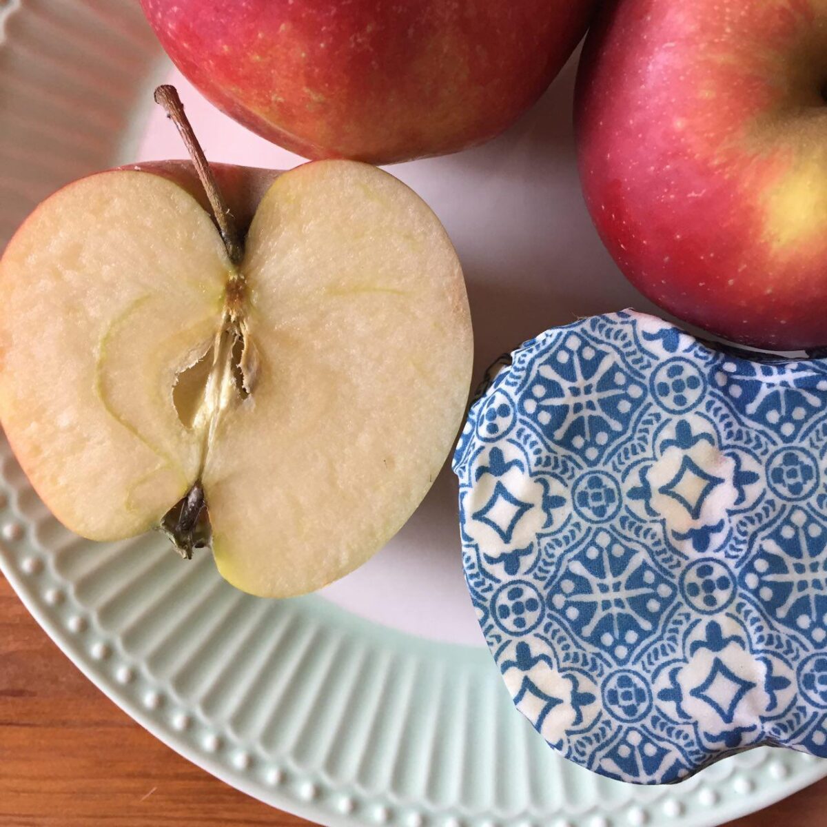 Half an apple a day…